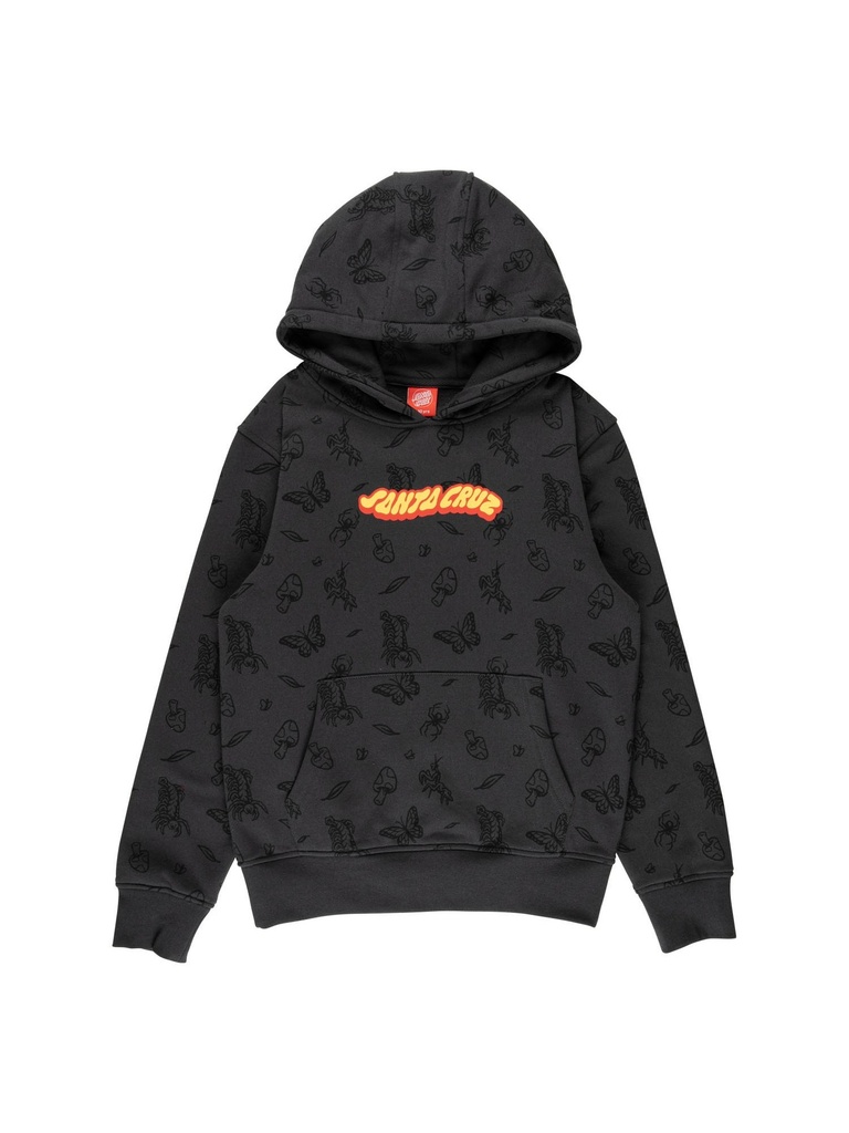 Santa Cruz - Winkowski Comic Bugs Kids Hoodie - Black