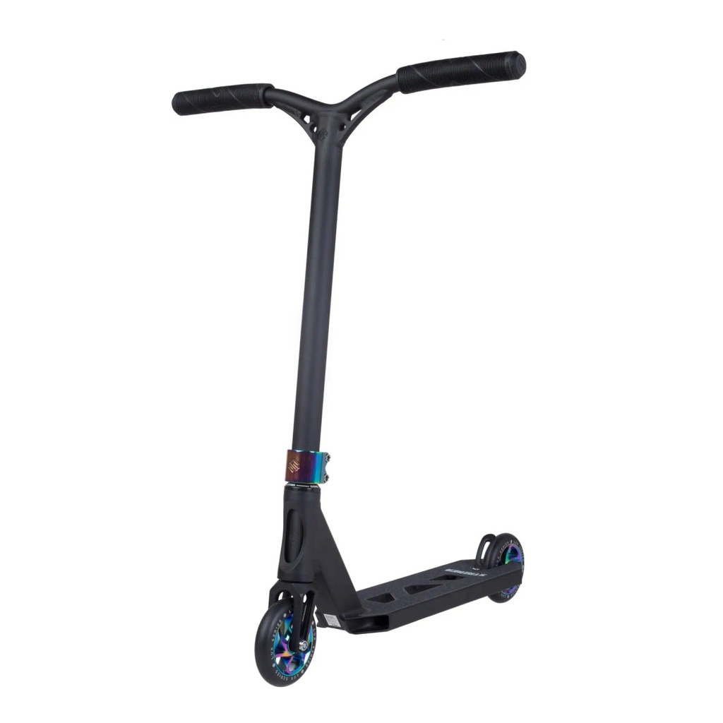 Striker Lux Youth Trottinette Freestyle - Black/Rainbow