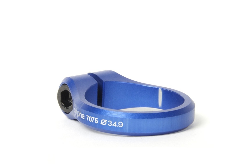 Collier Ethic DTC sylphe simple bleu - Taille 31.8 mm