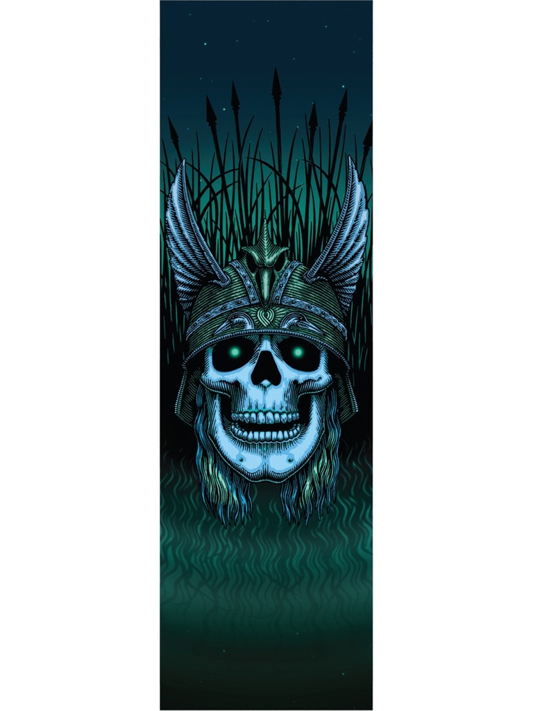 Powell Peralta Anderson Green Skull 9" Griptape Green