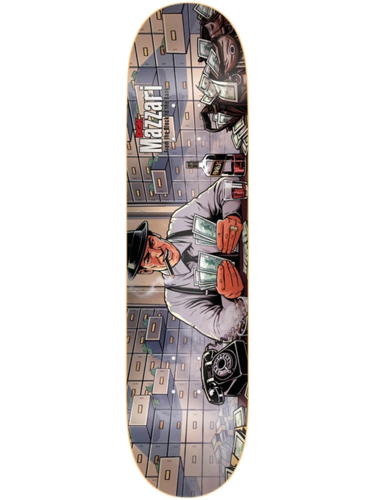 DGK Block to the Bank Twin Tail Will Mazzari 8.25"