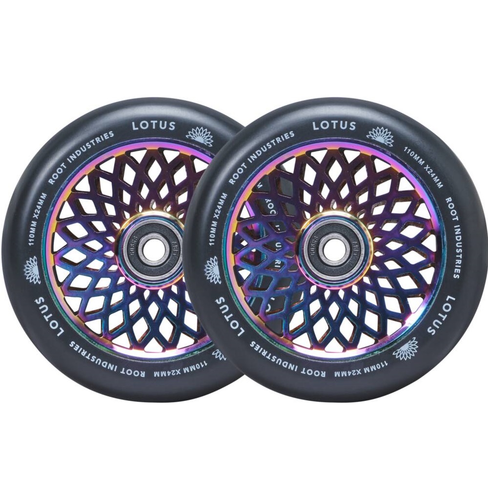 Roues  110x24 Root Lotus Pair