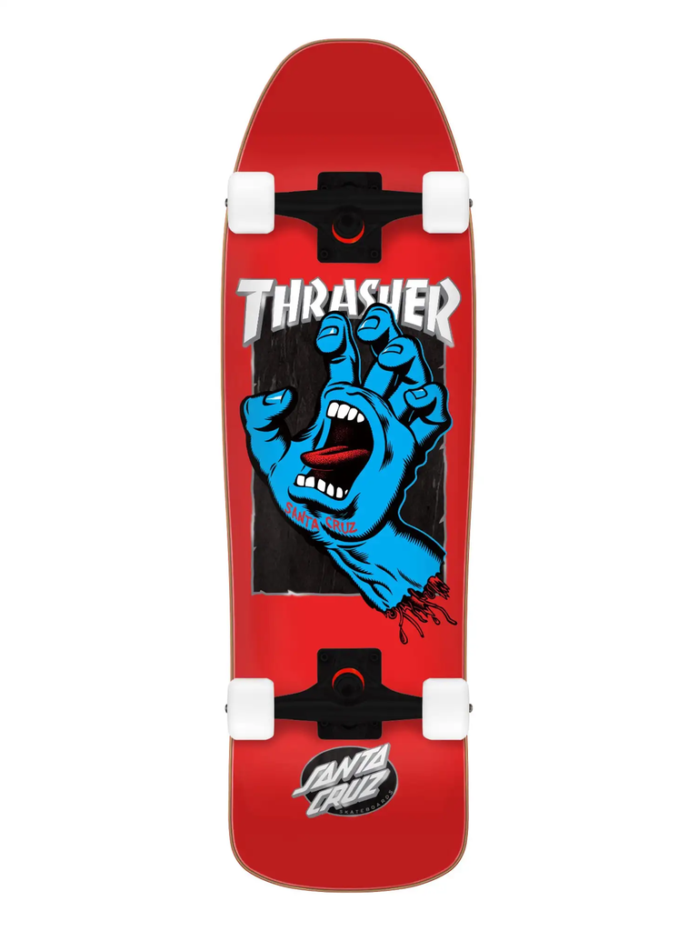 Santa Cruz X Thrasher Screaming Hand 9.35 x31.7 Complete