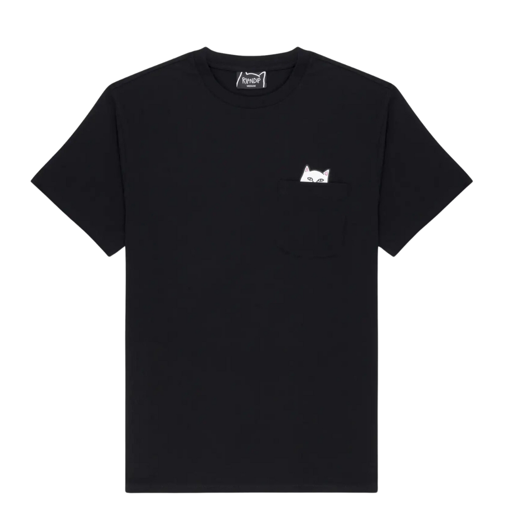 RipnDip Lord Nermal Pocket T-Shirt Black