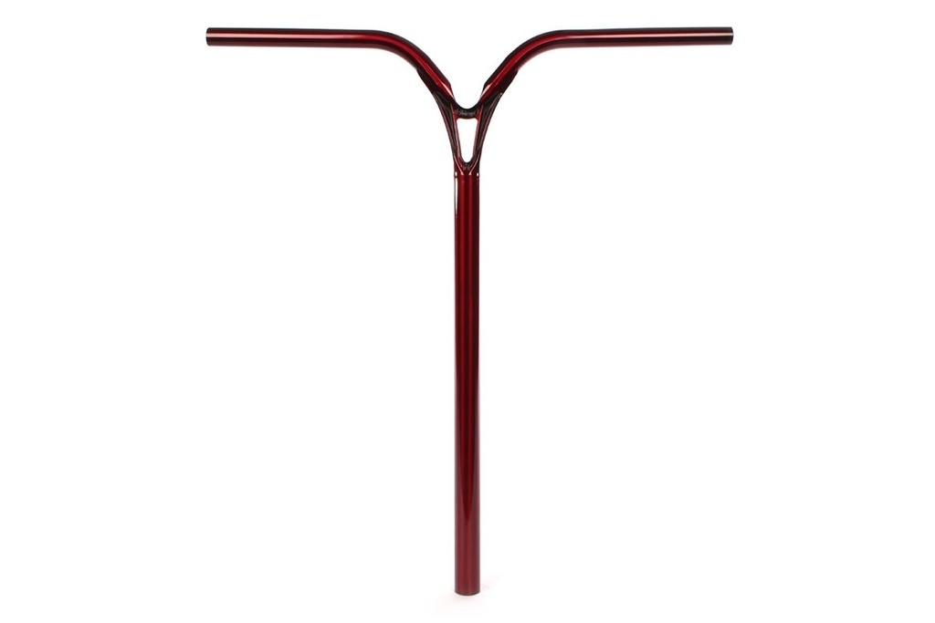 Guidon Ethic DTC Deildegast Rouge Transp - Taille 570 mm