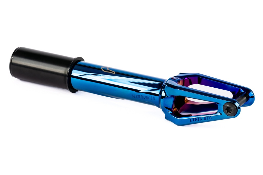 Fourche Ethic DTC Merrow V3 HIC Bleu Chrome