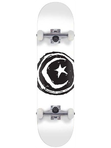 [ilu-skate-completes-foundation-star-moon-white-complete-team-7-75] Foundation Star & Moon White Complete Team 7.75"
