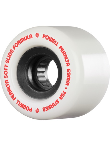 [ilu-skate-wheels-powell-peralta-75a-ssf-snakes-ii-69mm-white] Powell Peralta 75A SSF Snakes II 69mm White