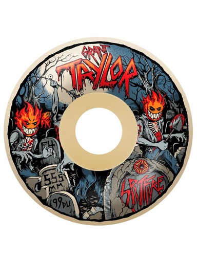 [ilu-skate-wheels-spitfire-99d-f4-radials-undead-57mm-grant-taylor] Spitfire 99D F4 Radials Undead 57mm Grant Taylor