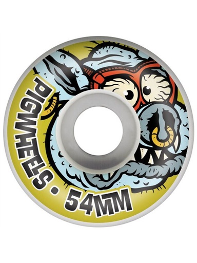 [ilu-skate-wheels-pig-101a-toxic-pro-line-natural-54mm-team] Pig 101A Toxic Pro Line Natural 54mm Team