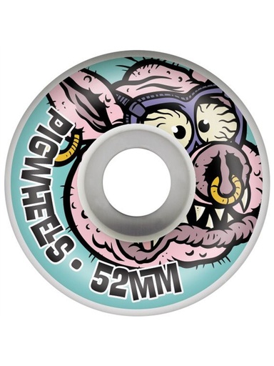 [ilu-skate-wheels-pig-101a-toxic-pro-line-natural-52mm-team] Pig 101A Toxic Pro Line Natural 52mm Team