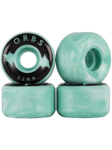 [ilu-skate-wheels-welcome-specters-swirls-52mm-teal-white] Welcome Specters Swirls 52mm Teal/White