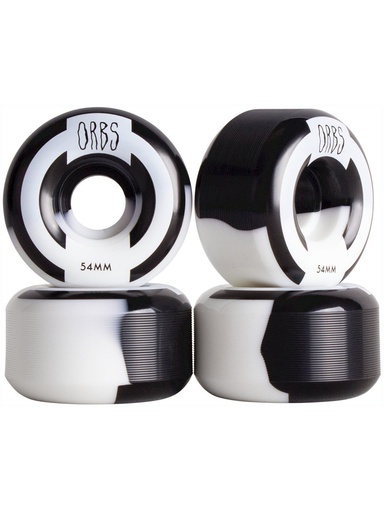 [ilu-skate-wheels-welcome-apparitions-splits-54mm-black-white] Welcome Apparitions Splits 54mm Black/White