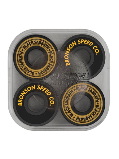 [ilu-skate-bearings-bronson-speed-co-g3-black-sabbath-black] Bronson Speed Co. G3 Black Sabbath Black
