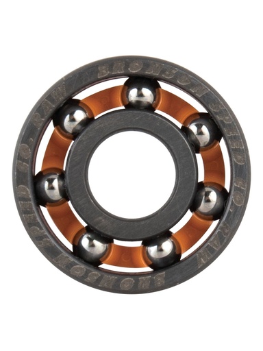 [ilu-skate-bearings-bronson-speed-co-raw-10-pop-black-orange] Bronson Speed Co. Raw (10 Pop) Black/Orange