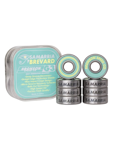 [ilu-skate-bearings-bronson-speed-co-g3-pro-samarria-brevard-sage] Bronson Speed Co. G3 Pro Samarria Brevard Sage