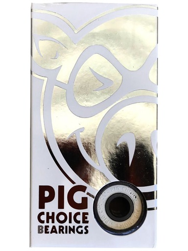 [ilu-skate-bearings-pig-choice-bearings-white] Pig Choice Bearings White