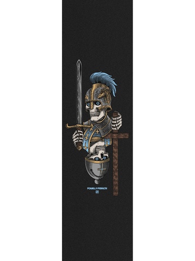 [ilu-skate-griptape-powell-peralta-dan-corrigan-chess-skulls-9-griptape-black] Powell Peralta Dan Corrigan Chess Skulls 9" Griptape Black