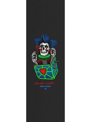 [ilu-skate-griptape-powell-peralta-chris-hiett-skull-10-5-griptape-black] Powell Peralta Chris Hiett Skull 10.5" Griptape Black