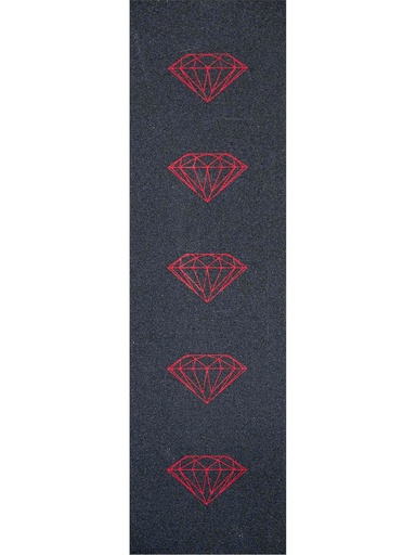 [ilu-skate-griptape-diamond-brilliant-diamond-red-griptape-black] Diamond Brilliant Diamond Red Griptape Black