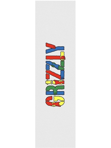 [ilu-skate-griptape-grizzly-get-a-grip-griptape-white] Grizzly Get A Grip Griptape White
