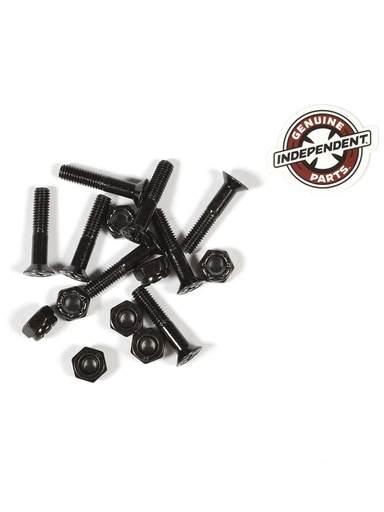 [ilu-skate-hardware-independent-genuine-parts-hardware-phillips-12-pack-black] Independent Genuine Parts Hardware Phillips (12 Pack) Black