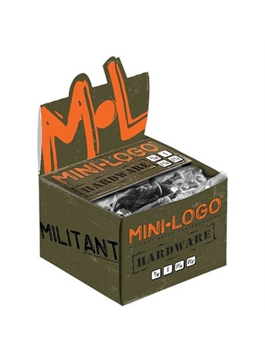 [ilu-skate-hardware-minilogo-hardware-phillips-10-pack-black] Minilogo Hardware Phillips (10 Pack) Black