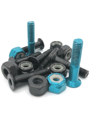 [ilu-skate-hardware-broski-jjp-1-sapphire-hardware-black] Broski JJP 1" Sapphire Hardware Black