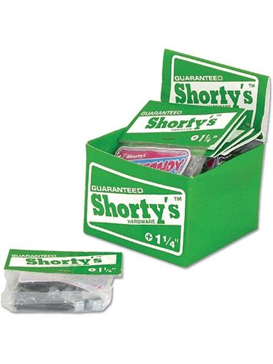 [ilu-skate-hardware-shorty-s-1-1-4-shorty-s-phillips-10-pack-black] Shorty's 1 1/4" Shorty's Phillips (10 Pack) Black