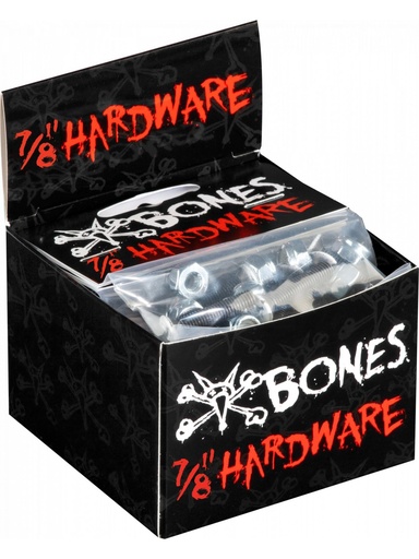 [ilu-skate-hardware-bones-wheels-hardware-phillips-10er-pack-black-white] Bones Wheels Hardware Phillips (10er Pack) Black/White