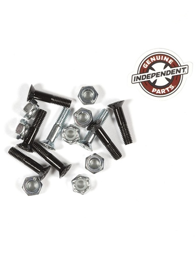 [ilu-skate-hardware-independent-genuine-parts-hardware-phillips-black-silver] Independent Genuine Parts Hardware Phillips Black/Silver