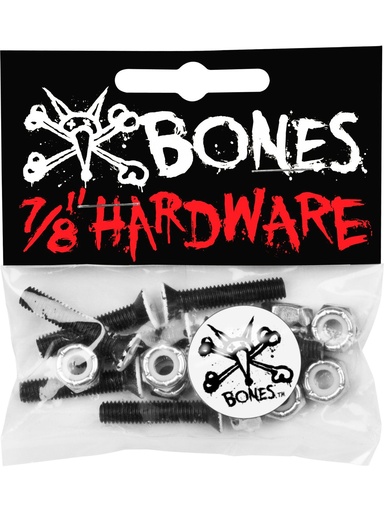 [ilu-skate-hardware-bones-wheels-vato-hardware-phillips-black-white] Bones Wheels Vato Hardware Phillips Black/White