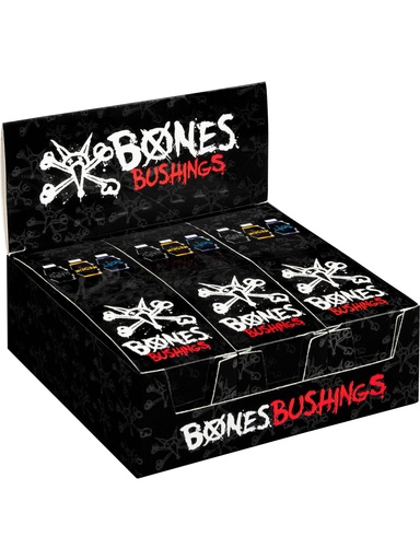 [ilu-skate-hardware-bones-wheels-hardcore-bushings-30er-pack-soft-black] Bones Wheels Hardcore Bushings (30er Pack) Soft - Black