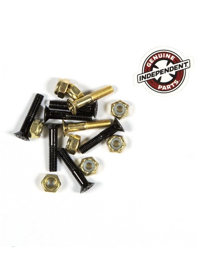[ilu-skate-hardware-independent-genuine-parts-hardware-phillips-black-gold] Independent Genuine Parts Hardware Phillips Black/Gold