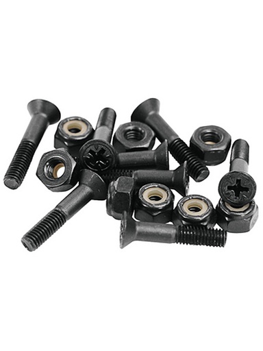 [ilu-skate-hardware-bro-style-hardware-phillips-10-pack-black] Bro Style Hardware Phillips (10 Pack) Black