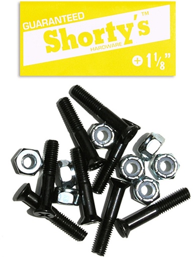 [ilu-skate-hardware-shorty-s-1-1-8-shorty-s-phillips-black] Shorty's 1 1/8" Shorty's Phillips Black
