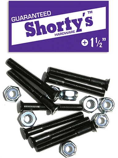[ilu-skate-hardware-shorty-s-1-1-2-shorty-s-phillips-black] Shorty's 1 1/2" Shorty's Phillips Black