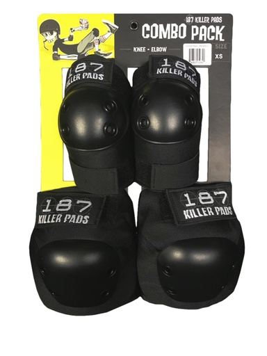 187 Killer Pads - Combo Pack - Black