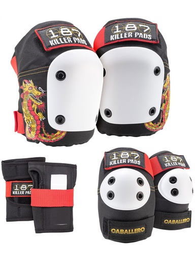 [jf-protection-141070] 187 Killer Pads - Pre-K Pads Six Pack - Steve Caballero