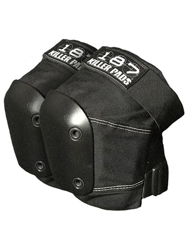 187 Killer Pads - Slim Knee Pads - Black/Black