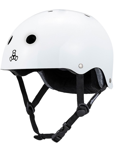 Triple 8 - Deep Cover - White Glossy