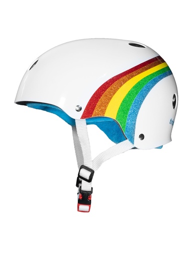 Triple 8 - THE Certified Sweatsaver Rainbow - White