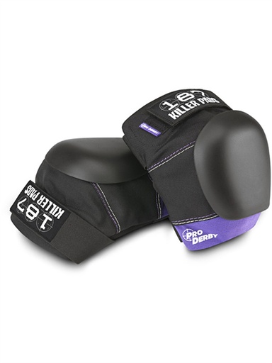 187 Killer Pads - Pro Derby Knee Pads - Black/Purple