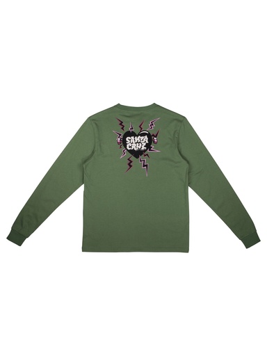Santa Cruz - Electro Heart Longsleeve - Green