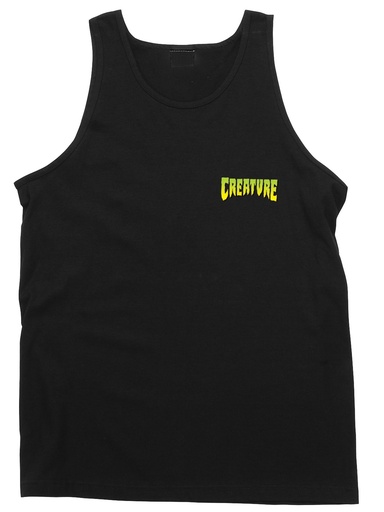 [ilu-clothes-real-30740-22941] Creature - Logo Regular Fit Tank - Black