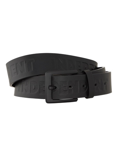 [ilu-clothes-real-132873-23185] Independent - Bar Logo Belt - Black