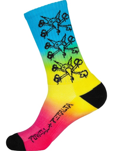[ilu-clothes-real-142880-23210] Powell Peralta - Vato Rats Socks - Colby Fade