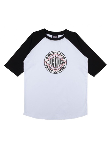 Independent - RTB Summit Kids Baseball Top - Black/White