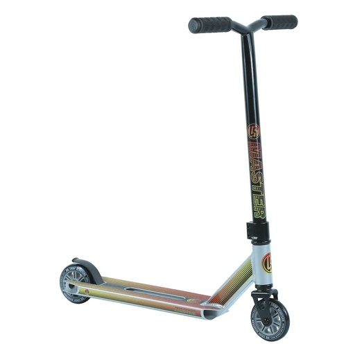 [cen_12245M2] Crisp Master Trottinette Freestyle - Silver/Sunrise