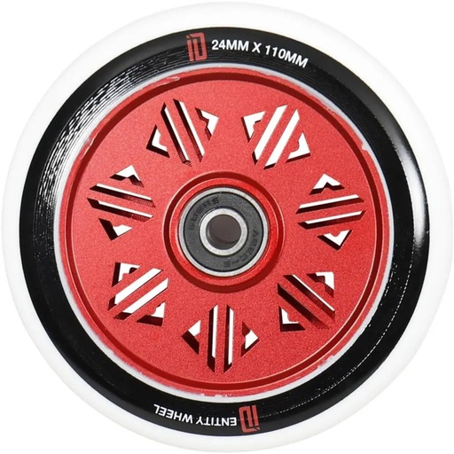 [cen_ID-24] Drone Identity Roue Trottinette Freestyle - Rouge - 110mm